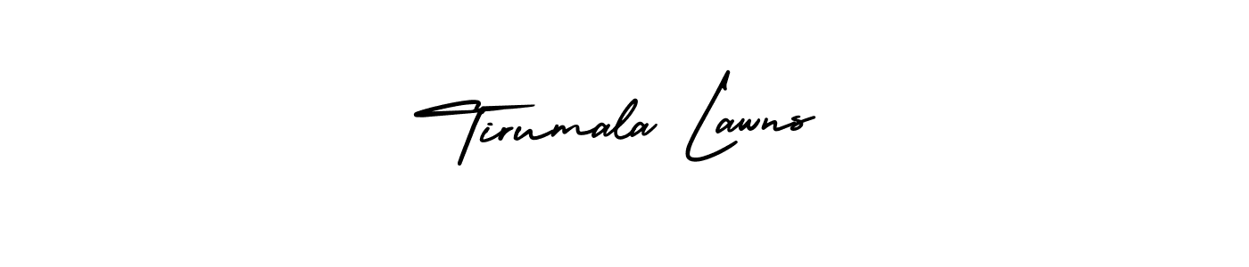 You can use this online signature creator to create a handwritten signature for the name Tirumala Lawns. This is the best online autograph maker. Tirumala Lawns signature style 3 images and pictures png