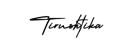 Best and Professional Signature Style for Tirushtika. AmerikaSignatureDemo-Regular Best Signature Style Collection. Tirushtika signature style 3 images and pictures png