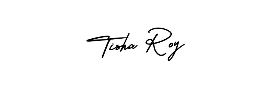 if you are searching for the best signature style for your name Tisha Roy. so please give up your signature search. here we have designed multiple signature styles  using AmerikaSignatureDemo-Regular. Tisha Roy signature style 3 images and pictures png