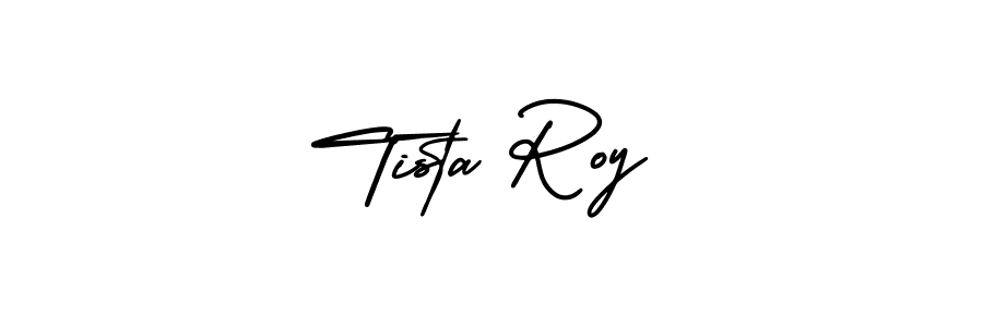 Make a beautiful signature design for name Tista Roy. With this signature (AmerikaSignatureDemo-Regular) style, you can create a handwritten signature for free. Tista Roy signature style 3 images and pictures png