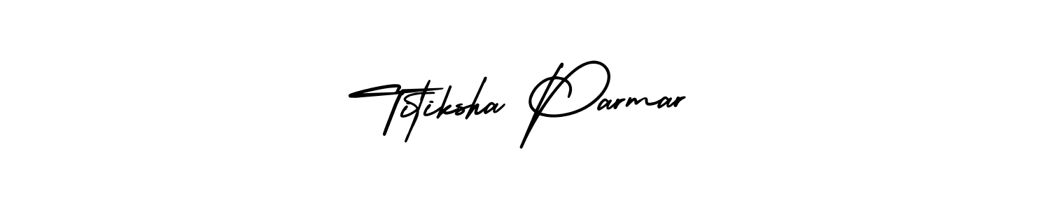 See photos of Titiksha Parmar official signature by Spectra . Check more albums & portfolios. Read reviews & check more about AmerikaSignatureDemo-Regular font. Titiksha Parmar signature style 3 images and pictures png