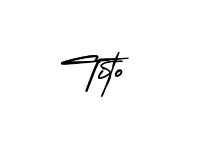 Best and Professional Signature Style for Tito. AmerikaSignatureDemo-Regular Best Signature Style Collection. Tito signature style 3 images and pictures png