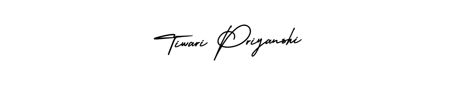 You can use this online signature creator to create a handwritten signature for the name Tiwari Priyanshi. This is the best online autograph maker. Tiwari Priyanshi signature style 3 images and pictures png