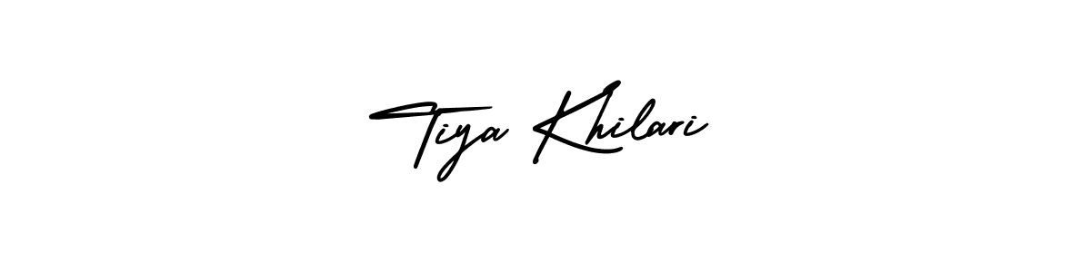 Check out images of Autograph of Tiya Khilari name. Actor Tiya Khilari Signature Style. AmerikaSignatureDemo-Regular is a professional sign style online. Tiya Khilari signature style 3 images and pictures png