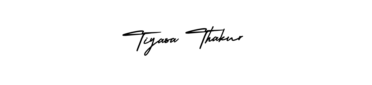 Make a short Tiyasa Thakur signature style. Manage your documents anywhere anytime using AmerikaSignatureDemo-Regular. Create and add eSignatures, submit forms, share and send files easily. Tiyasa Thakur signature style 3 images and pictures png