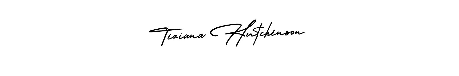 Also we have Tiziana Hutchinson name is the best signature style. Create professional handwritten signature collection using AmerikaSignatureDemo-Regular autograph style. Tiziana Hutchinson signature style 3 images and pictures png