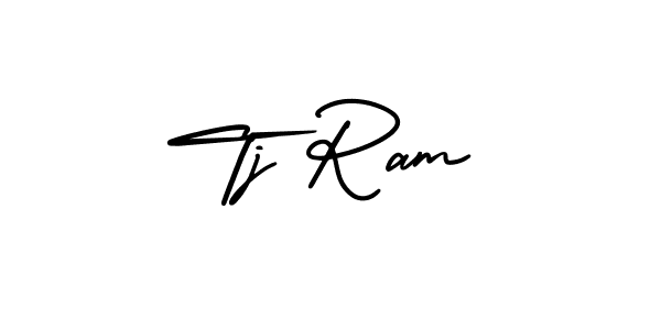 Also we have Tj Ram name is the best signature style. Create professional handwritten signature collection using AmerikaSignatureDemo-Regular autograph style. Tj Ram signature style 3 images and pictures png