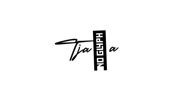 Tjaša stylish signature style. Best Handwritten Sign (AmerikaSignatureDemo-Regular) for my name. Handwritten Signature Collection Ideas for my name Tjaša. Tjaša signature style 3 images and pictures png