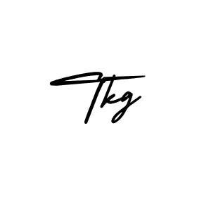 Make a beautiful signature design for name Tkg. With this signature (AmerikaSignatureDemo-Regular) style, you can create a handwritten signature for free. Tkg signature style 3 images and pictures png