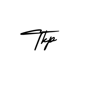 How to make Tkp signature? AmerikaSignatureDemo-Regular is a professional autograph style. Create handwritten signature for Tkp name. Tkp signature style 3 images and pictures png