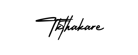 Similarly AmerikaSignatureDemo-Regular is the best handwritten signature design. Signature creator online. You can use it as an online autograph creator for name Tkthakare. Tkthakare signature style 3 images and pictures png