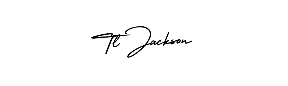 Make a short Tl Jackson signature style. Manage your documents anywhere anytime using AmerikaSignatureDemo-Regular. Create and add eSignatures, submit forms, share and send files easily. Tl Jackson signature style 3 images and pictures png