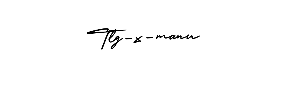 AmerikaSignatureDemo-Regular is a professional signature style that is perfect for those who want to add a touch of class to their signature. It is also a great choice for those who want to make their signature more unique. Get Tlg-x-manu name to fancy signature for free. Tlg-x-manu signature style 3 images and pictures png