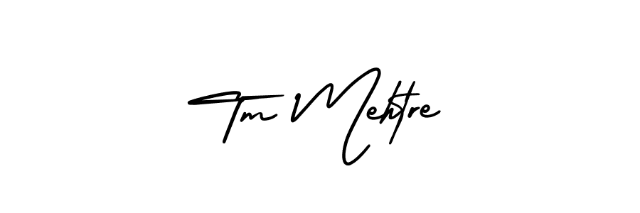 You can use this online signature creator to create a handwritten signature for the name Tm Mehtre. This is the best online autograph maker. Tm Mehtre signature style 3 images and pictures png