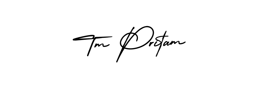 You can use this online signature creator to create a handwritten signature for the name Tm Pritam. This is the best online autograph maker. Tm Pritam signature style 3 images and pictures png