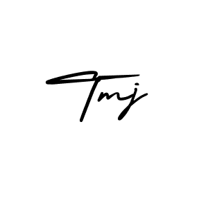 How to Draw Tmj signature style? AmerikaSignatureDemo-Regular is a latest design signature styles for name Tmj. Tmj signature style 3 images and pictures png