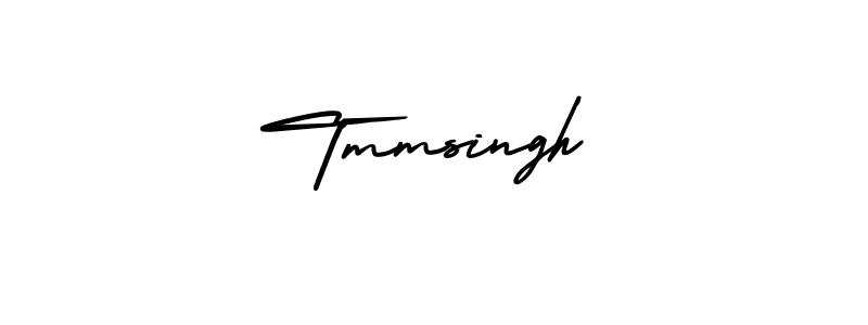 Use a signature maker to create a handwritten signature online. With this signature software, you can design (AmerikaSignatureDemo-Regular) your own signature for name Tmmsingh. Tmmsingh signature style 3 images and pictures png