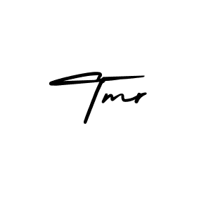 Tmr stylish signature style. Best Handwritten Sign (AmerikaSignatureDemo-Regular) for my name. Handwritten Signature Collection Ideas for my name Tmr. Tmr signature style 3 images and pictures png