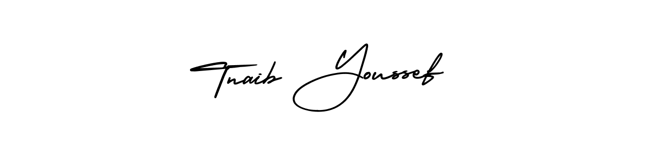 Also we have Tnaib Youssef name is the best signature style. Create professional handwritten signature collection using AmerikaSignatureDemo-Regular autograph style. Tnaib Youssef signature style 3 images and pictures png