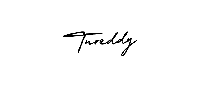 Design your own signature with our free online signature maker. With this signature software, you can create a handwritten (AmerikaSignatureDemo-Regular) signature for name Tnreddy. Tnreddy signature style 3 images and pictures png