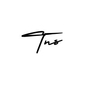 Create a beautiful signature design for name Tns. With this signature (AmerikaSignatureDemo-Regular) fonts, you can make a handwritten signature for free. Tns signature style 3 images and pictures png