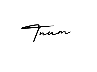 The best way (AmerikaSignatureDemo-Regular) to make a short signature is to pick only two or three words in your name. The name Tnum include a total of six letters. For converting this name. Tnum signature style 3 images and pictures png
