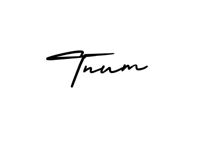 The best way (AmerikaSignatureDemo-Regular) to make a short signature is to pick only two or three words in your name. The name Tnum include a total of six letters. For converting this name. Tnum signature style 3 images and pictures png