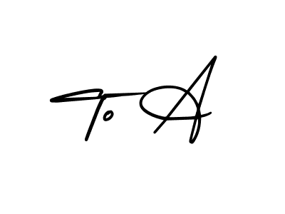 Make a beautiful signature design for name To A. Use this online signature maker to create a handwritten signature for free. To A signature style 3 images and pictures png