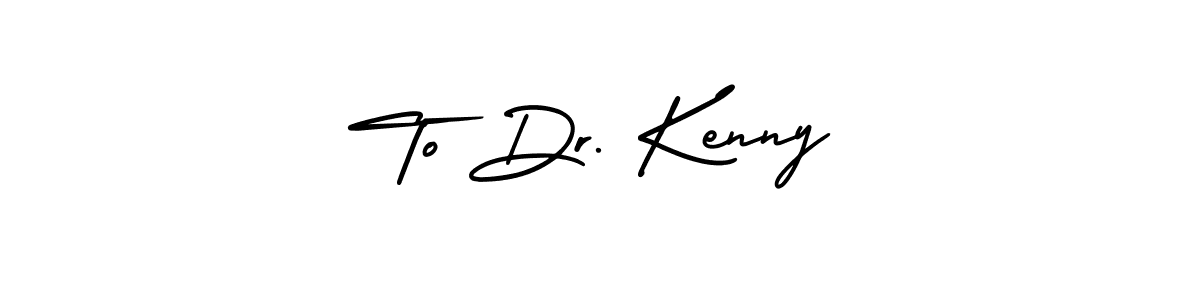 Make a beautiful signature design for name To Dr. Kenny. Use this online signature maker to create a handwritten signature for free. To Dr. Kenny signature style 3 images and pictures png