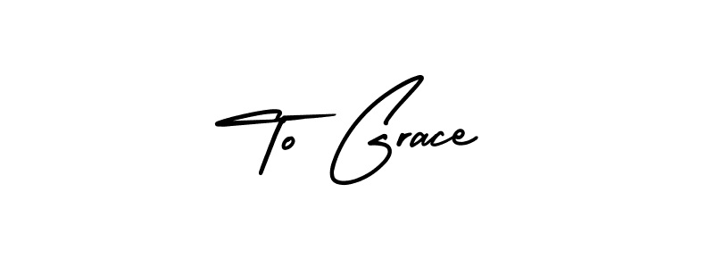 Best and Professional Signature Style for To Grace. AmerikaSignatureDemo-Regular Best Signature Style Collection. To Grace signature style 3 images and pictures png