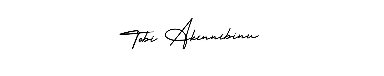 It looks lik you need a new signature style for name Tobi Akinnibinu. Design unique handwritten (AmerikaSignatureDemo-Regular) signature with our free signature maker in just a few clicks. Tobi Akinnibinu signature style 3 images and pictures png