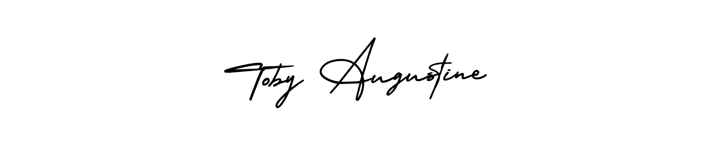 Check out images of Autograph of Toby Augustine name. Actor Toby Augustine Signature Style. AmerikaSignatureDemo-Regular is a professional sign style online. Toby Augustine signature style 3 images and pictures png