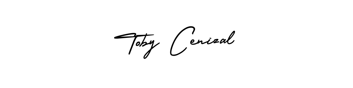 Make a short Toby Cenizal signature style. Manage your documents anywhere anytime using AmerikaSignatureDemo-Regular. Create and add eSignatures, submit forms, share and send files easily. Toby Cenizal signature style 3 images and pictures png