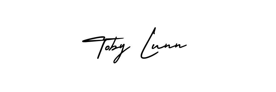 How to make Toby Lunn signature? AmerikaSignatureDemo-Regular is a professional autograph style. Create handwritten signature for Toby Lunn name. Toby Lunn signature style 3 images and pictures png