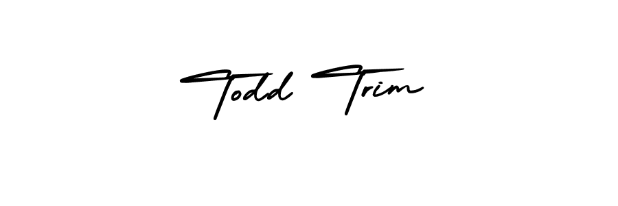 Best and Professional Signature Style for Todd Trim. AmerikaSignatureDemo-Regular Best Signature Style Collection. Todd Trim signature style 3 images and pictures png