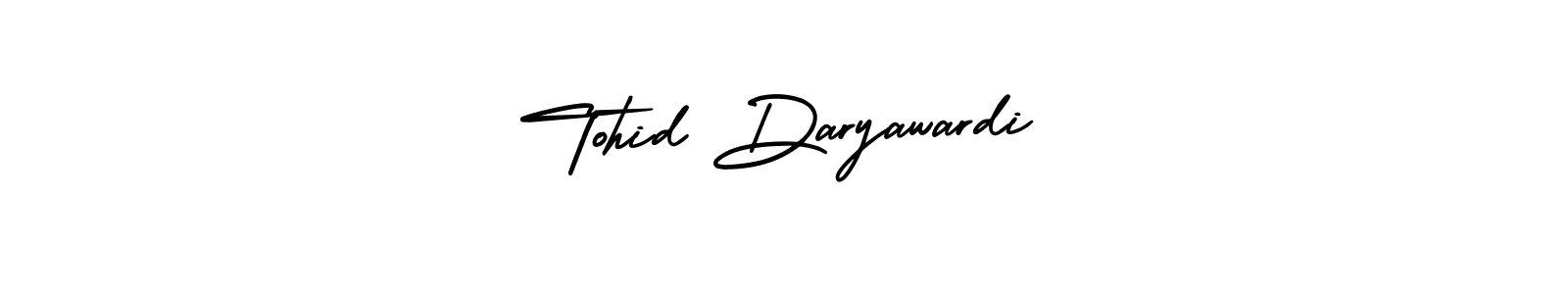 It looks lik you need a new signature style for name Tohid Daryawardi. Design unique handwritten (AmerikaSignatureDemo-Regular) signature with our free signature maker in just a few clicks. Tohid Daryawardi signature style 3 images and pictures png