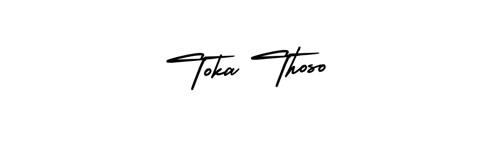 See photos of Toka Thoso official signature by Spectra . Check more albums & portfolios. Read reviews & check more about AmerikaSignatureDemo-Regular font. Toka Thoso signature style 3 images and pictures png