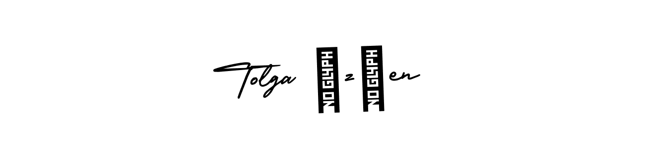 Create a beautiful signature design for name Tolga Özşen. With this signature (AmerikaSignatureDemo-Regular) fonts, you can make a handwritten signature for free. Tolga Özşen signature style 3 images and pictures png