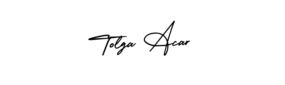 Make a beautiful signature design for name Tolga Acar. With this signature (AmerikaSignatureDemo-Regular) style, you can create a handwritten signature for free. Tolga Acar signature style 3 images and pictures png