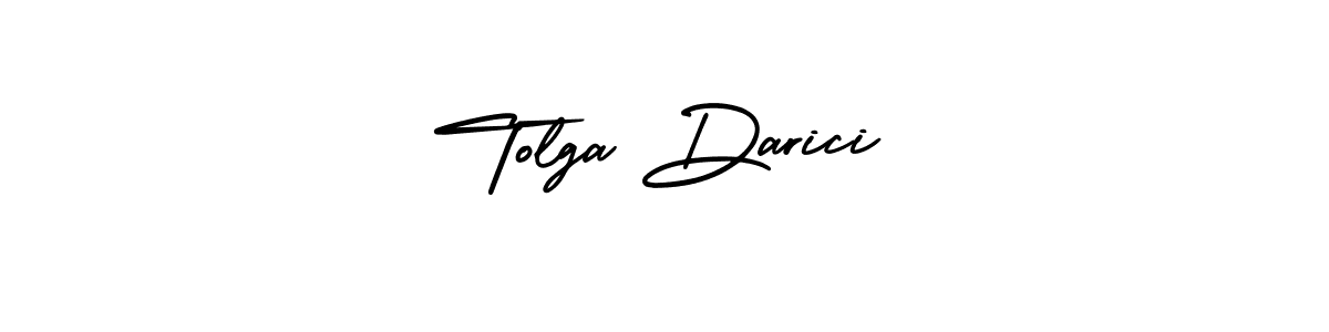 Make a beautiful signature design for name Tolga Darici. With this signature (AmerikaSignatureDemo-Regular) style, you can create a handwritten signature for free. Tolga Darici signature style 3 images and pictures png