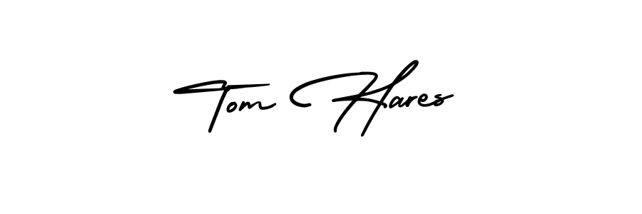 Create a beautiful signature design for name Tom Hares. With this signature (AmerikaSignatureDemo-Regular) fonts, you can make a handwritten signature for free. Tom Hares signature style 3 images and pictures png