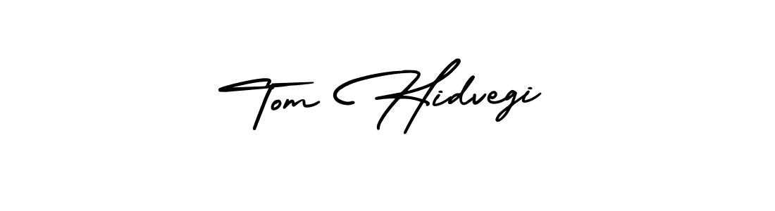 How to make Tom Hidvegi signature? AmerikaSignatureDemo-Regular is a professional autograph style. Create handwritten signature for Tom Hidvegi name. Tom Hidvegi signature style 3 images and pictures png