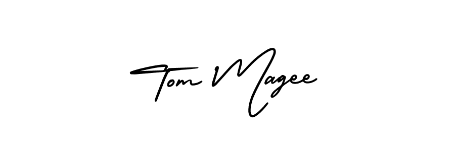 How to Draw Tom Magee signature style? AmerikaSignatureDemo-Regular is a latest design signature styles for name Tom Magee. Tom Magee signature style 3 images and pictures png