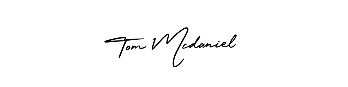 Similarly AmerikaSignatureDemo-Regular is the best handwritten signature design. Signature creator online .You can use it as an online autograph creator for name Tom Mcdaniel. Tom Mcdaniel signature style 3 images and pictures png