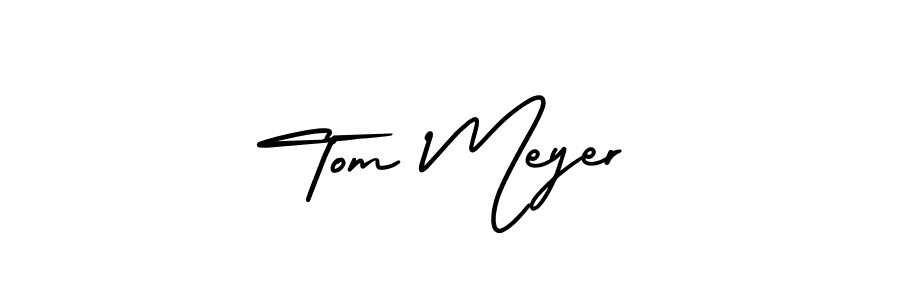 How to make Tom Meyer signature? AmerikaSignatureDemo-Regular is a professional autograph style. Create handwritten signature for Tom Meyer name. Tom Meyer signature style 3 images and pictures png