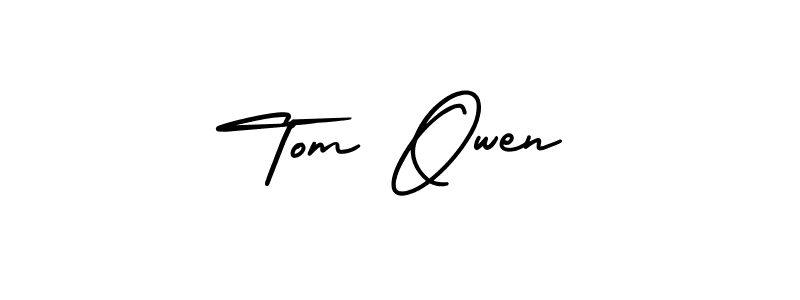 Check out images of Autograph of Tom Owen name. Actor Tom Owen Signature Style. AmerikaSignatureDemo-Regular is a professional sign style online. Tom Owen signature style 3 images and pictures png