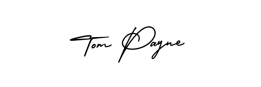 This is the best signature style for the Tom Payne name. Also you like these signature font (AmerikaSignatureDemo-Regular). Mix name signature. Tom Payne signature style 3 images and pictures png