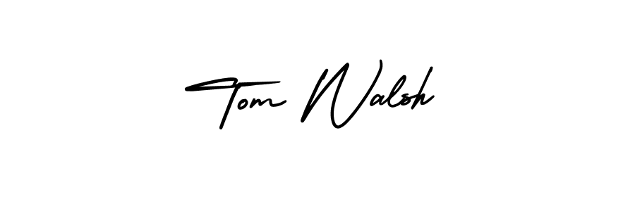 Best and Professional Signature Style for Tom Walsh. AmerikaSignatureDemo-Regular Best Signature Style Collection. Tom Walsh signature style 3 images and pictures png