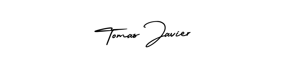 Tomas Javier stylish signature style. Best Handwritten Sign (AmerikaSignatureDemo-Regular) for my name. Handwritten Signature Collection Ideas for my name Tomas Javier. Tomas Javier signature style 3 images and pictures png