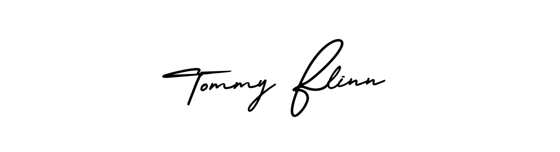 Make a beautiful signature design for name Tommy Flinn. With this signature (AmerikaSignatureDemo-Regular) style, you can create a handwritten signature for free. Tommy Flinn signature style 3 images and pictures png